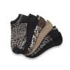 Animal Print Ankle Socks (Set of 6)