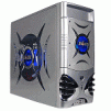 X-Blade 10-Bay Aluminum Mid ATX Gaming Case - No PS (Silver)
