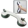 Plastic Suction Handle, White / Gray