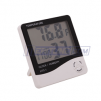 LCD Digital Temperature Humidity Meter Hygrometer Clock
