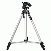 Camera Tripod 53" with Bubble Level (Silver)