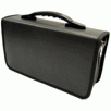104 Disc Capacity Black Leather-like Quality CD Wallet