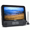 9" Philips PT902 Portable Widescreen LCD Digital TV - 16:9 ATSC Tuner w/FM Radio (Black)