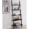 Walnut Five-tier Ladder Shelf
