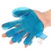 Pet Massaging Palm-Brush, Blue