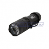 High-Power Aluminum LED Flashlight, Black