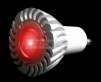 MetitLine.com Extra 30% off Select GU10 LED Bulbs: Red Light 1 LED 3 Watt GU10 Spotlight Light Bulb for $6.22