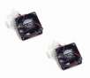 Powmax 60mm Black Case Fan w/ Intelligent Temperature Sensor 2 Pack