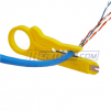 Plastic Network Wire Stripper / Cutter, Yellow