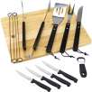 14 Piece BBQ Set with Cutting Board
