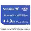 SanDisk 4GB Memory Stick Pro Duo