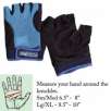 Biking / Workout Mesh Back Fingerless Gloves Sm/Md