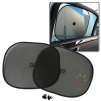 2-piece Collapsible Car Side Window Sun Shades (18
