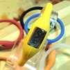 Waterproof Ion Sport Bracelet Watch (Yellow)