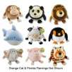 Lubies Adorable, Huggable, and Tossable, Ball Shaped Pals (Set of 7)