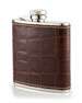 Croc-Embossed Flask