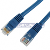 7 Feet Cat5e Ethernet Patch Cable, RJ-45 UTP Cable, Blue (3 Pack)