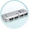 Sabrent USB 2.0 Ultra Slim 4-Port Hub $9 at Shop4Tech.com
