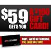 Gift Card: Spend $59 get $100 at 6th Avenue Retail Stores (Limit 2)
