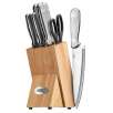 Ginsu 8-Piece Stainless Steel Knife Set with Block