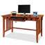 Realspace Craftsman Desk, 30"H x 54"W x 26"D, Oak Veneer
