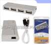 USB 2.0 4-Port Mini Hub, Bus-Powered USB Hub