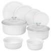 Corningware French White 10-pc Bakeware Set