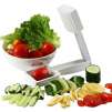 Multi-Purpose Vegetable Slicer, White Medium