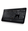 Logitech Wireless Illuminated Keyboard K800 - Dented Box