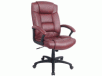 Burgundy Leather Executive Chair