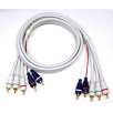 Vaster 24K Gold plate 5 in 1 Components Cables with Video and Audio  4ft