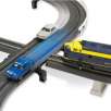 The Only Intersecting Slot Car And Train Set.