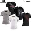 New Balance NB Tech Mens Tees - 2 Pack