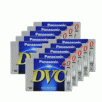Panasonic AY-DVM60EJ MiniDV Tape 60min (90min LP) 10 Packs