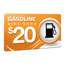 $100 (5x $20) Gasoline Gift Card for $80