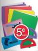 Office Depot: Vinyl Storage Pouches, 2-pocket Portfolios, and Protractors for $0.05 Each (In-store Only)
