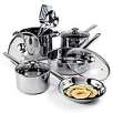 12-pc. Stainless Steel Cookware Set