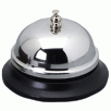 Sparco Nickel Plated Call Bell,2-3/4" Bell,3-3/8" Base,Chrome/Black