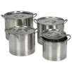 Stainless Steel 4 Piece Stock Pot Set