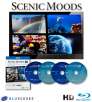 BluScenes 4 Blu-Ray Disc HD Box Set - Coral Reef, Waterfalls, Underwater Cozumel & More