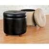 Round Storage Ottoman