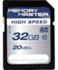 Memory Master (32 GB SDHC Flash Memory Card ) CLASS 10 High-Capacity