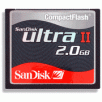 Sandisk 2GB Ultra II Compact Flash Card