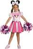 Mickey Mouse Clubhouse - Minnie Mouse Cheerleader Toddler / Child Costume: Small (4/6x)