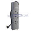 Belkin 8 ft. 12 Outlets 3940 Joules Surge Protector with Telephone And Coaxial Protection