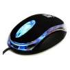 Premiertek PT-800 3D LED Optical Scrolling Mouse PS/2 and USB Interface 800 DPI w/LEDs Lights -Black