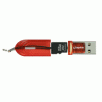 Kingston 2GB micro SD Card with USB micro SD Reader, Red