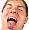 Prank Tongue Ring