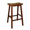 Sumatra 29-inch Walnut Finish Saddle Stool