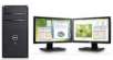 Dell Vostro 460 Mini Tower Desktop + 2x 21.5" Monitors: Core i5-2400 3.1GHz, 2GB RAM, 320GB HDD, Windows 7 Premium